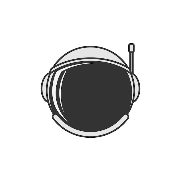 Astonauts helmet icon design template vector illustration