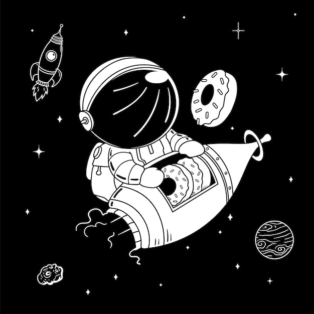 Astronaut donuts