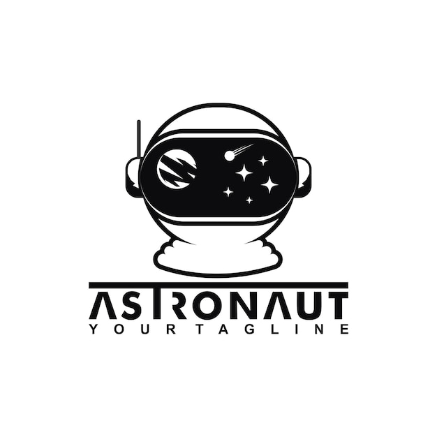 astronaut helm hoofd