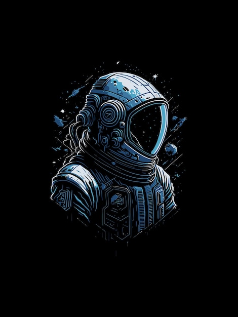 Astronaut i need more space vector tshirt design