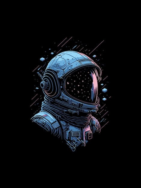 Astronaut i need more space vector tshirt design