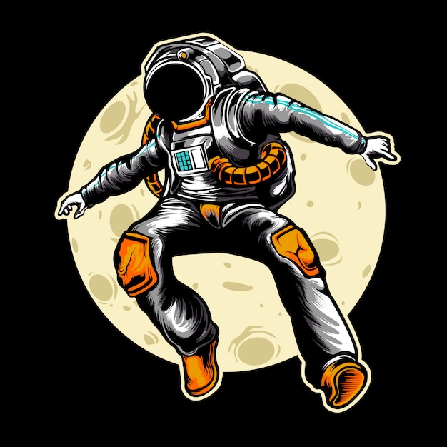 Astronaut Illustration