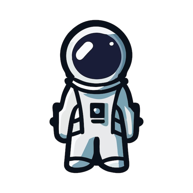 Astronaut simple vector 9