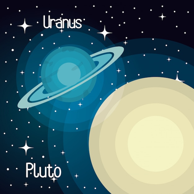 Astronomie systeem zonne-planeten geïsoleerd