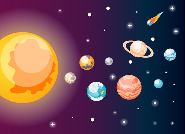 Astronomy illustration