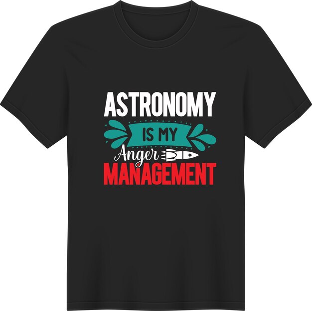 천문학 티셔츠 번들 디자인