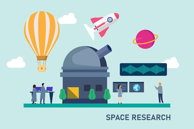 Vettore centro di ricerca astrofisica