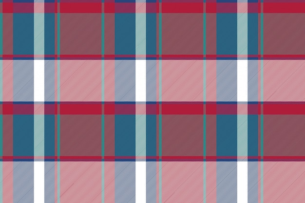 Asymmetrical abstract check plaid seamless pattern