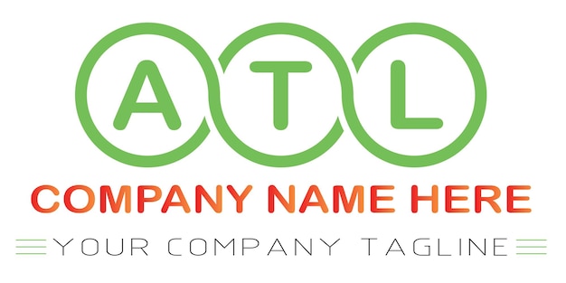 ATL Letter Logo Design