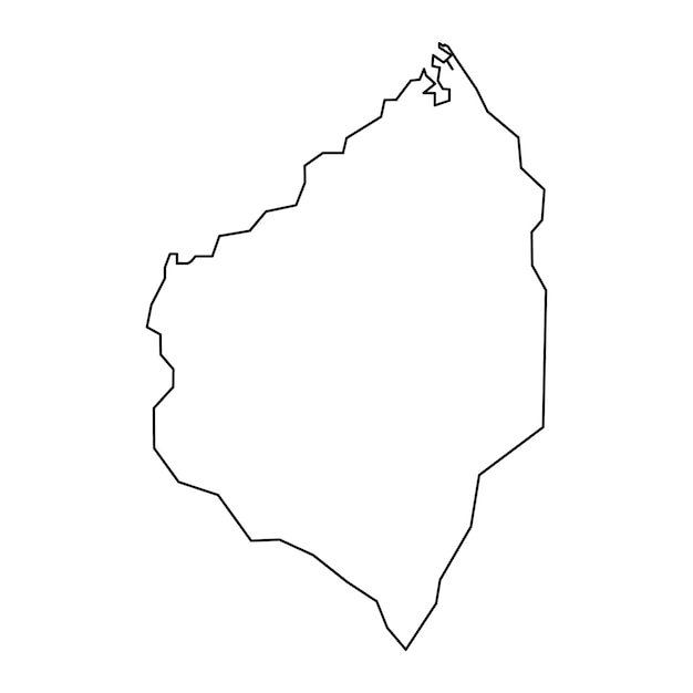 Atlantico department map administrative division of Colombia