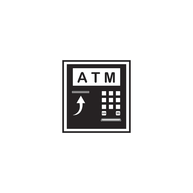 벡터 atm 아이콘