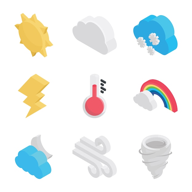 Atmospheric Conditions Icons