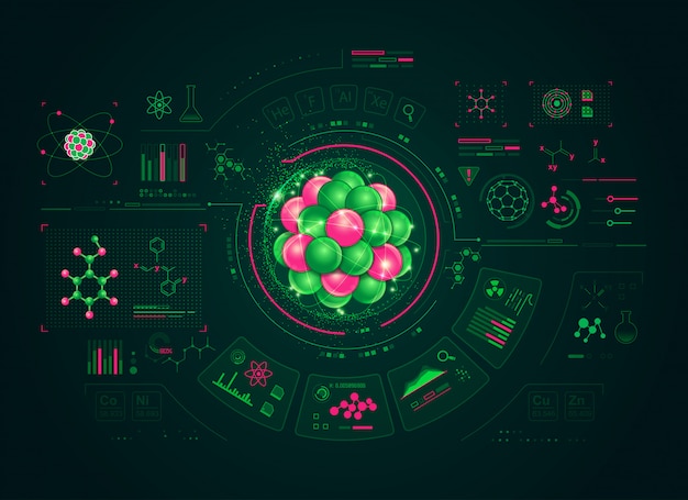 Vector atom structure