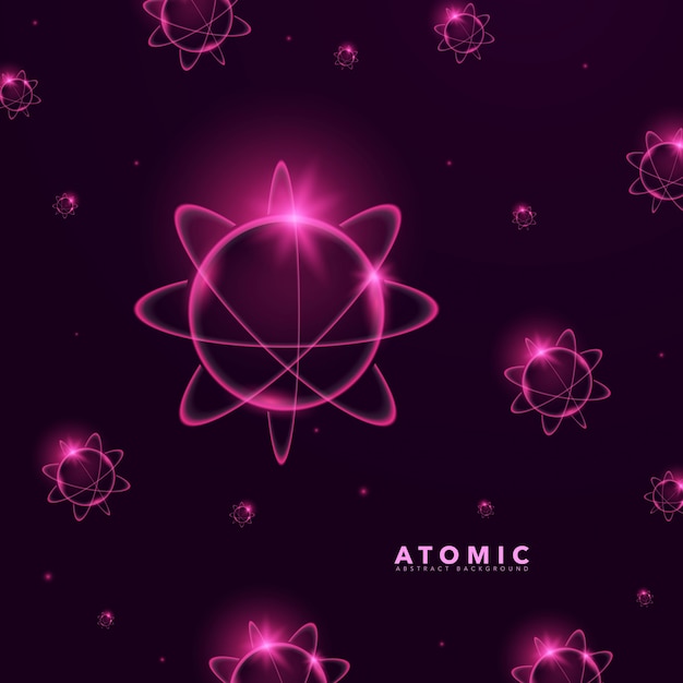 Vector atomic background design