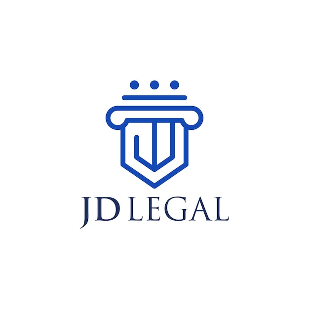 Шаблоны дизайна логотипа адвоката и юриста