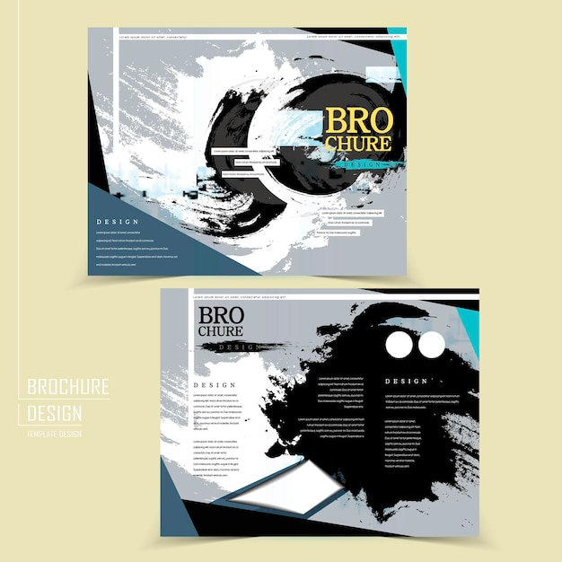 Attraente design della brochure