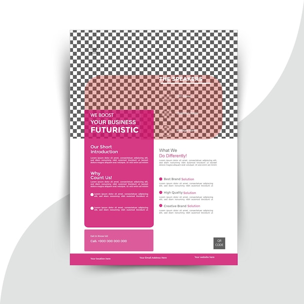 attractive and professional flyer design