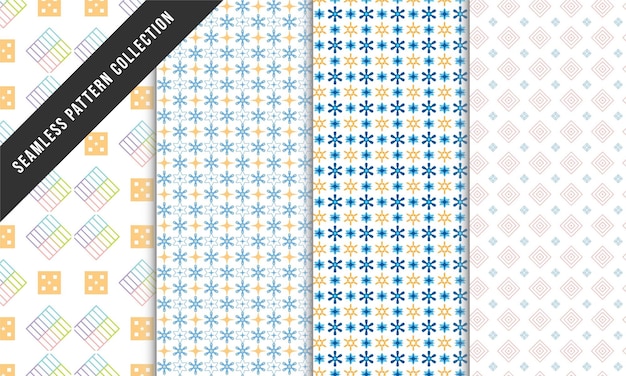 Attractive Seamless Pattern Design Vector Template