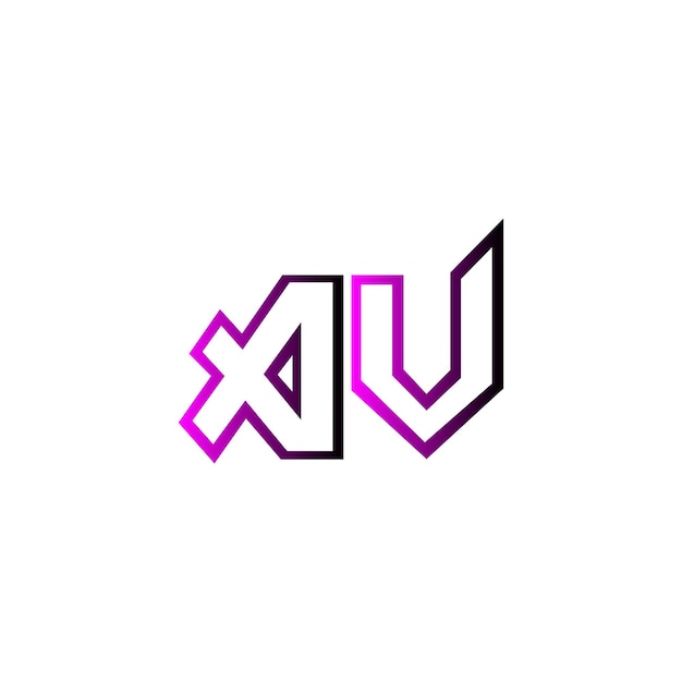 au vector logo ontwerp