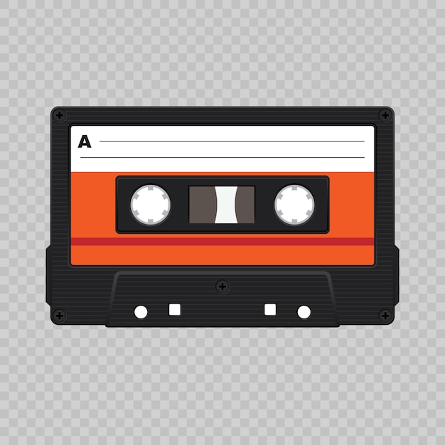 Vector audio cassette tape