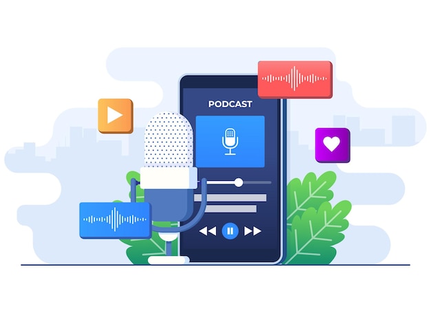 Audio podcast