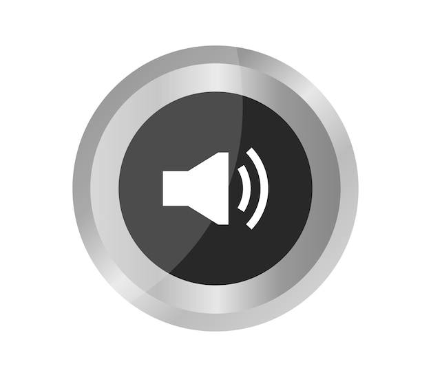 Vector audiovolumeknop