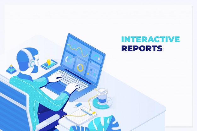 Audit making Database Financial Planning Report In the Office