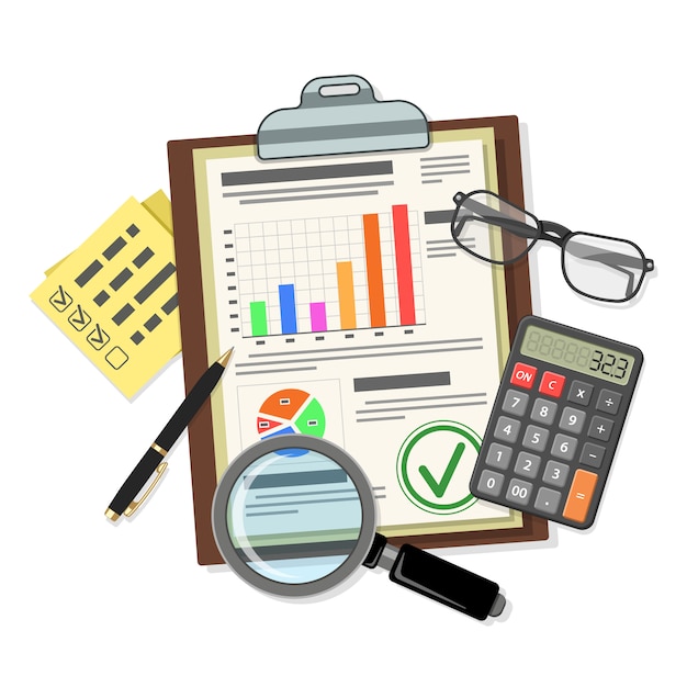 auditing, tax process, accounting concept