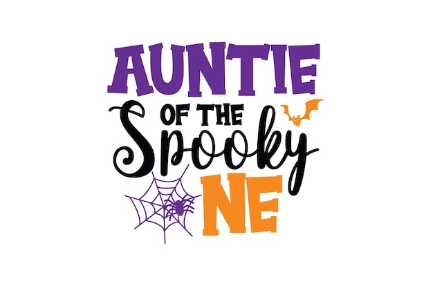 Auntie of the Spooky One Vector File
