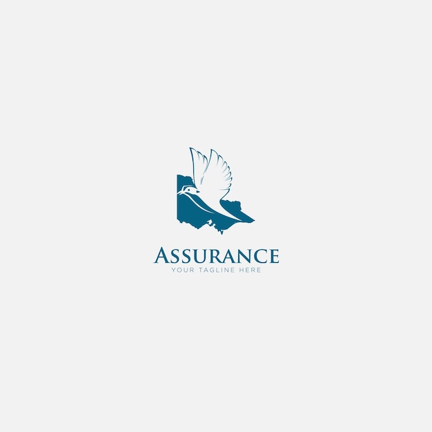 Australia assurance with mascot bird logo