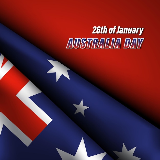 Australia Day Background Design