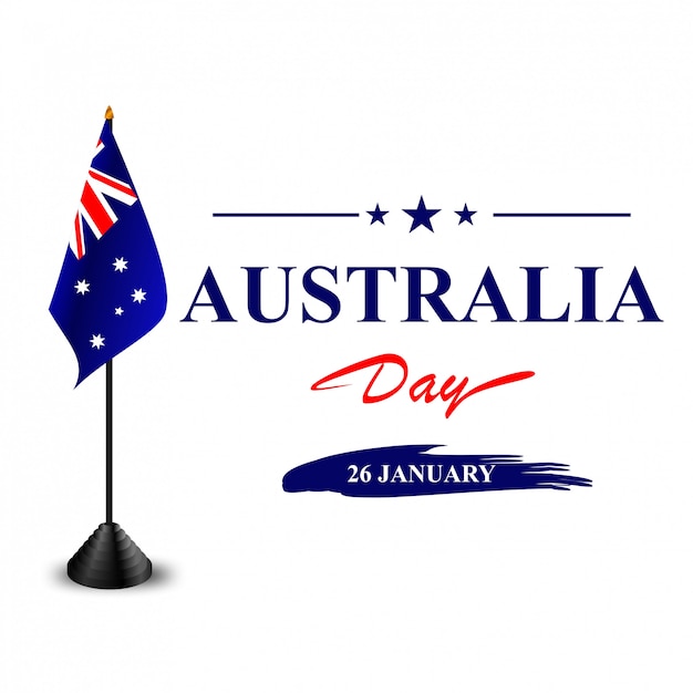 Vettore australia day sfondo