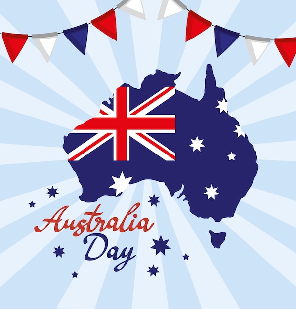 Australia day card