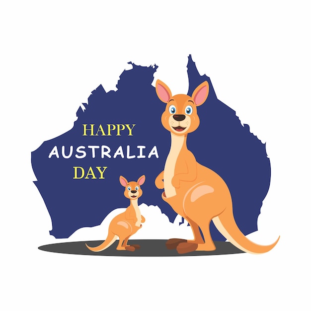 australia day kangaroogreeting