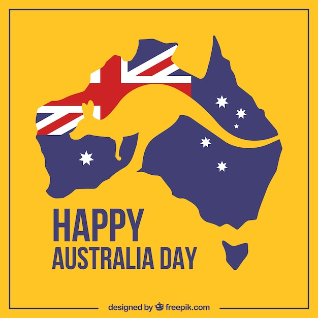 Вектор День австралии