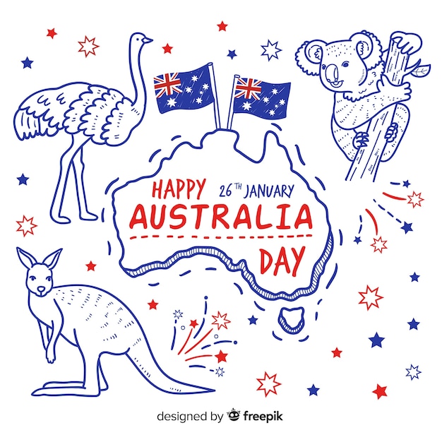 Vector australia day