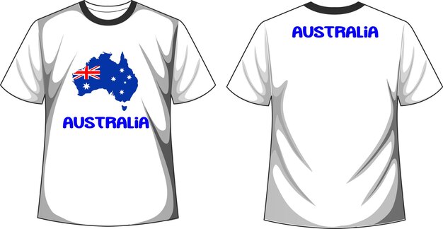 Australia t shirt design