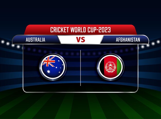 Australia vs Afghanistan cricket world cup 2023