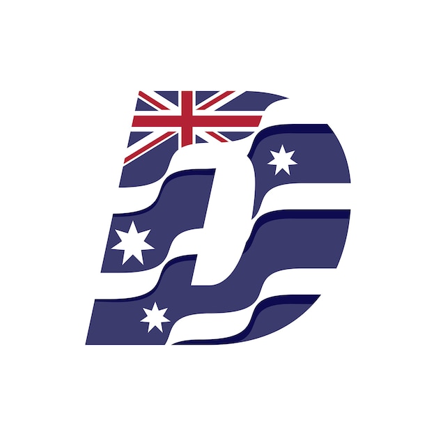 Australian Alphabet Flag D