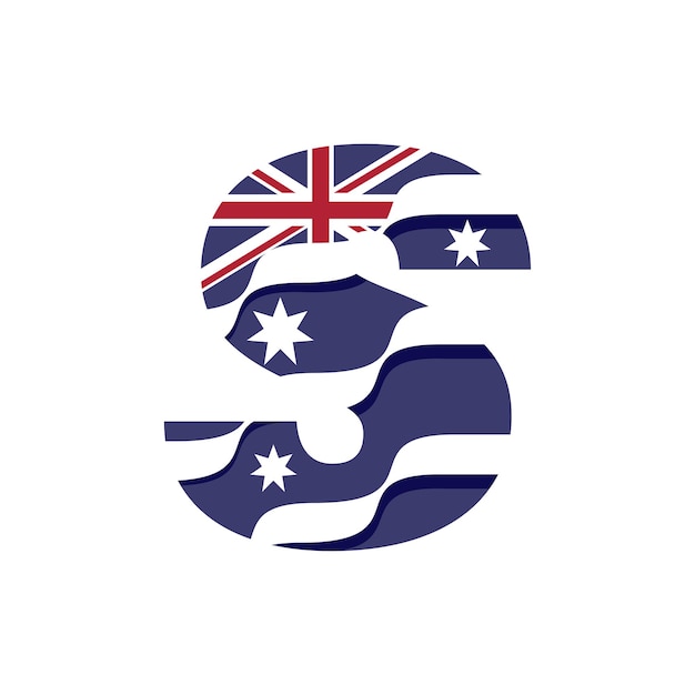 Australische alfabetvlag s