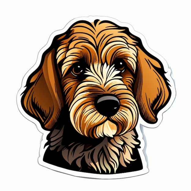 Australische Labradoodle-sticker