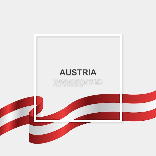 Modello di sfondo giorno dell'indipendenza dell'austria