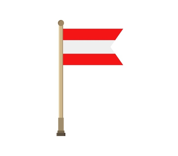 Vettore bandiera austriaca