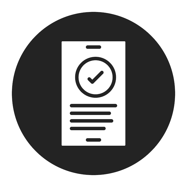 認証アイコンのベクトル画像は情報セキュリティに使用できます
