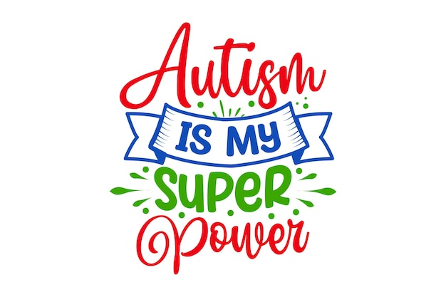 Vettore l'autismo è il mio superpotere