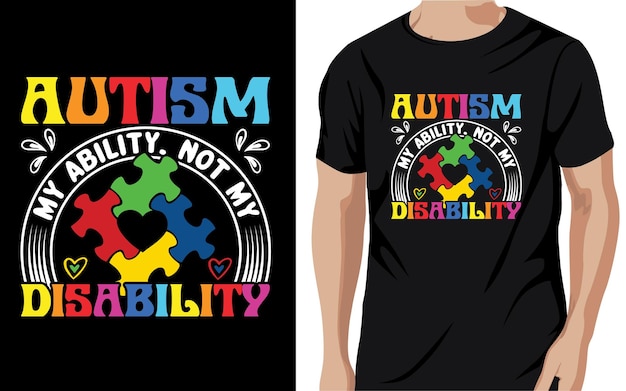 Vector autism my ability, not my disability