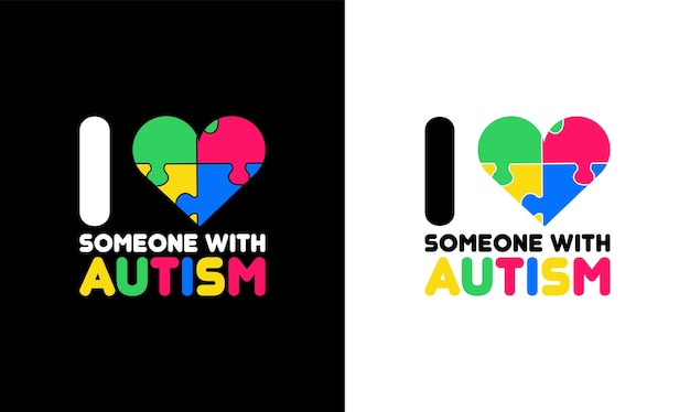 Autism quote t shirt design, typography