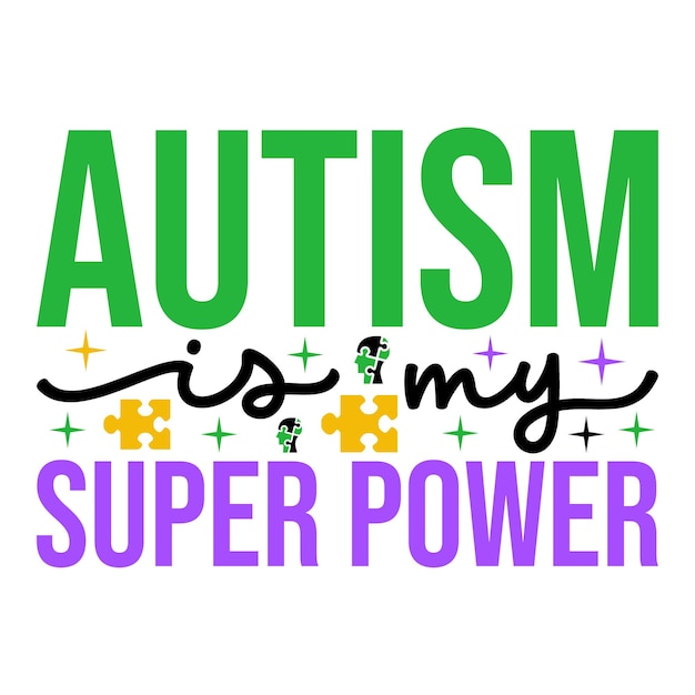 Autism retro svg design and digital download