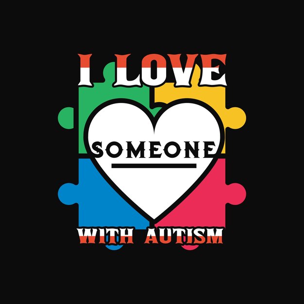 Autism T-shirt Design