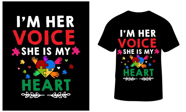 Дизайн футболки для аутистов